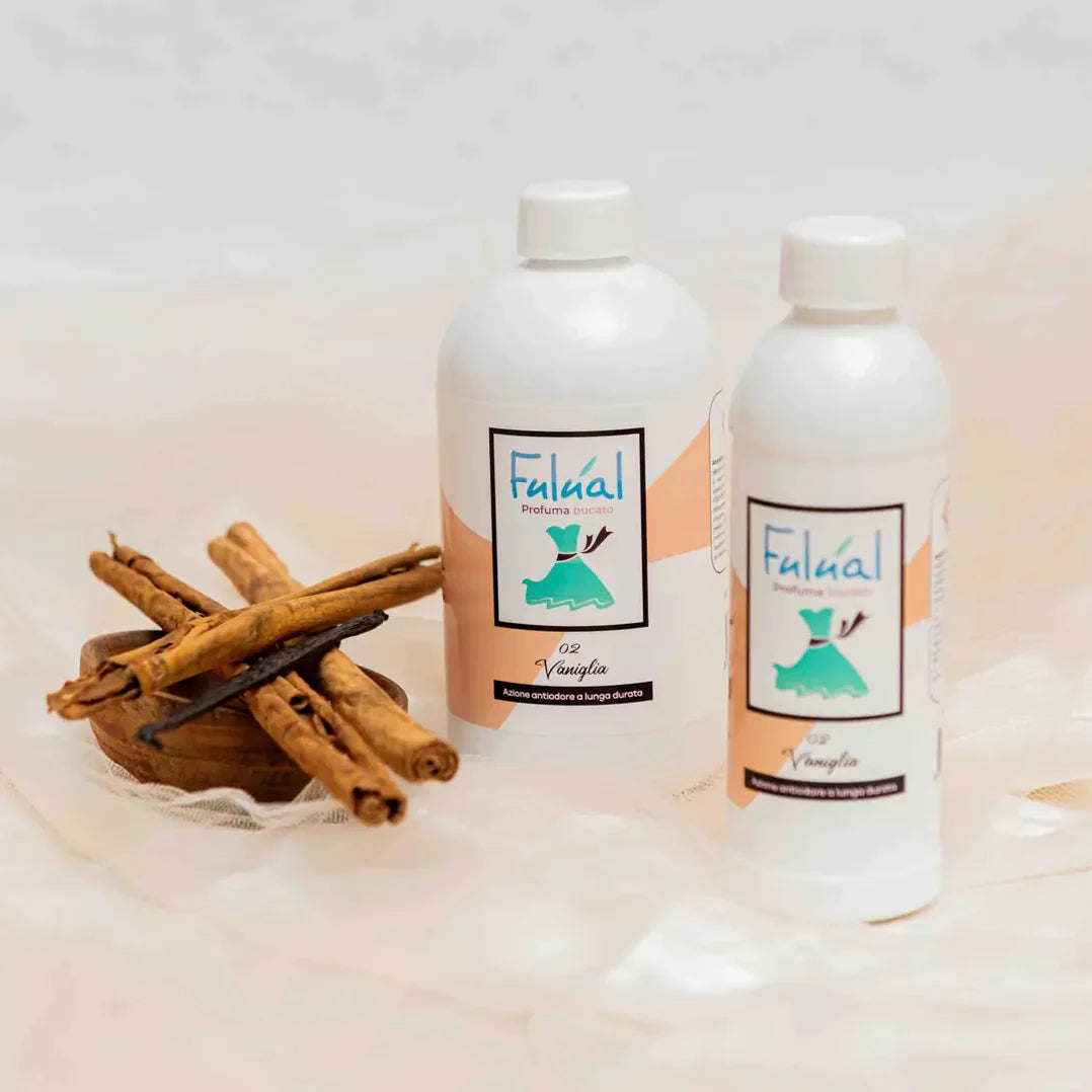 Essenza Bucato Vaniglia N°02 – Super Concentrato, Profumo Dolce e Avvolgente