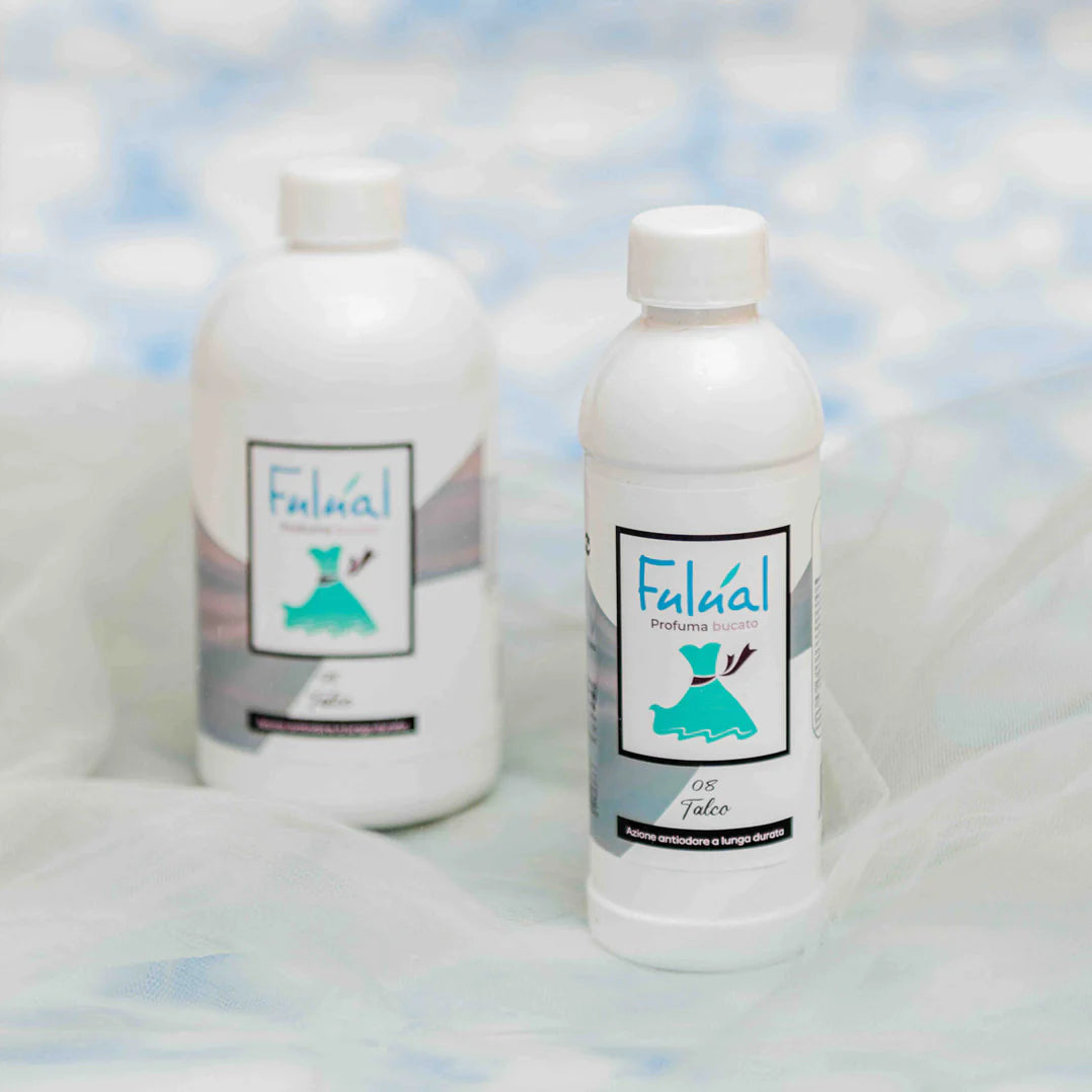 Essenza Bucato Talco N°08 – Super Concentrato, Profumo Dolce e Delicato