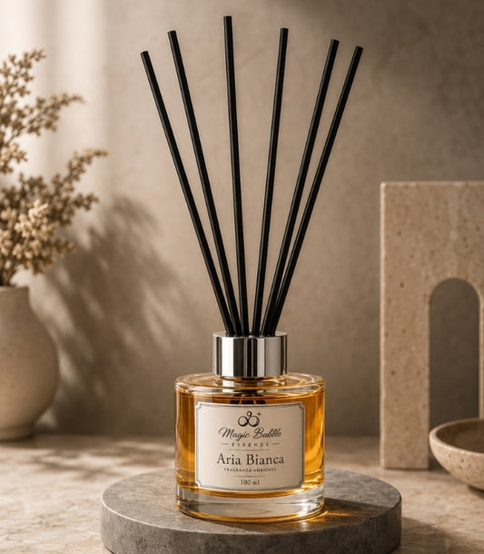 Diffusore Ambiente a Bastoncini Aria Bianca – 100 ml