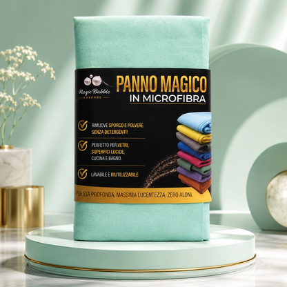 Panno Magico in Microfibra 50x70 – Ultra Assorbente Professionale - Verde