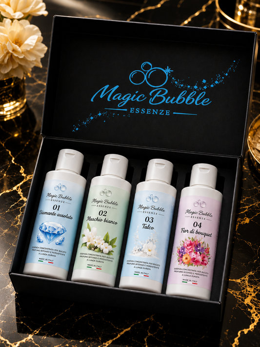 Box 4 Essenze Bucato – 4 Fragranze da 100 ml