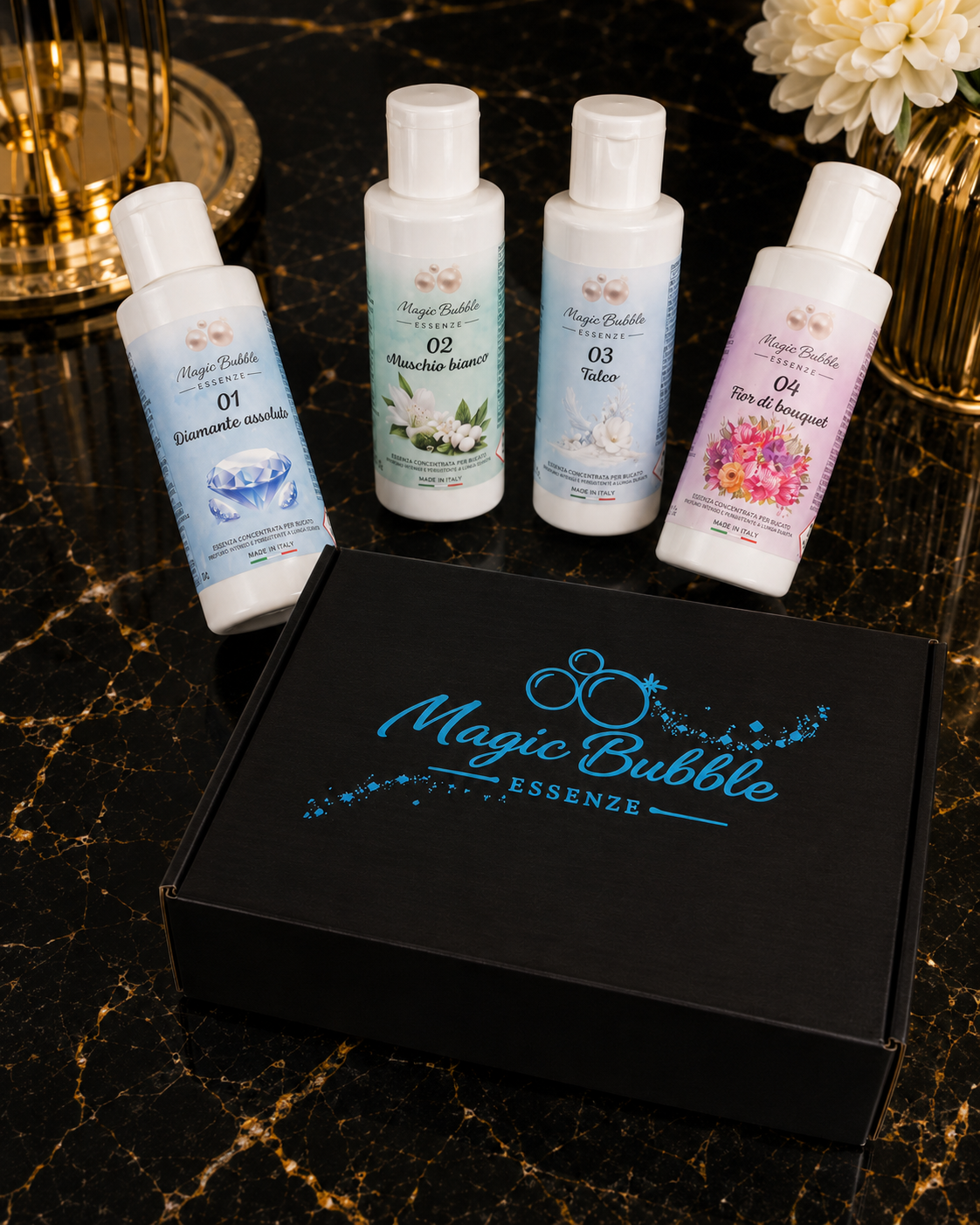 Box 4 Essenze Bucato – 4 Fragranze da 100 ml