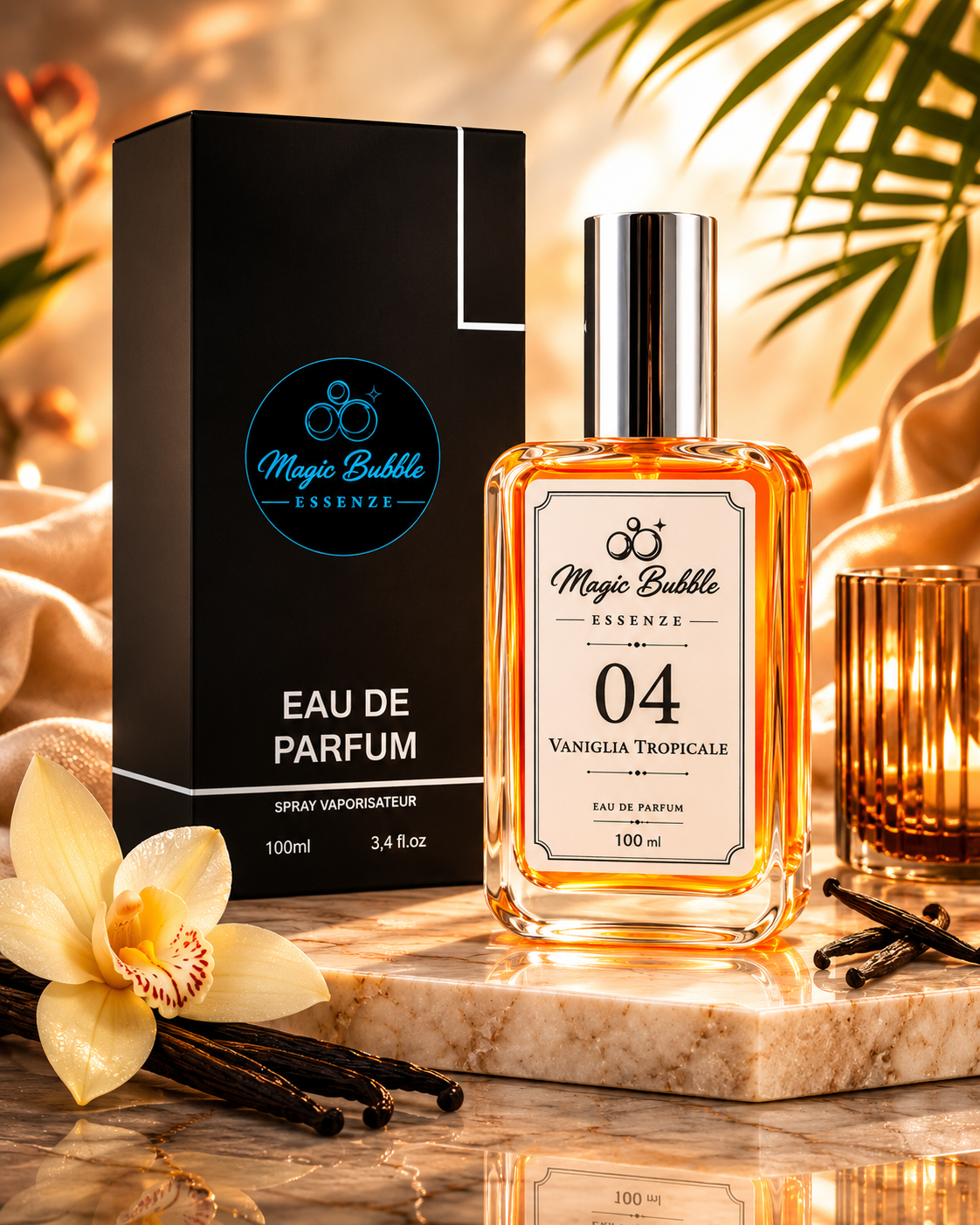 Profumo Corpo Magic Bubble Essenze – 04 Vaniglia Tropicale 100 ml