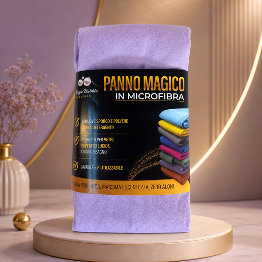 Panno Magico in Microfibra 50x70 – Ultra Assorbente Professionale - Lilla