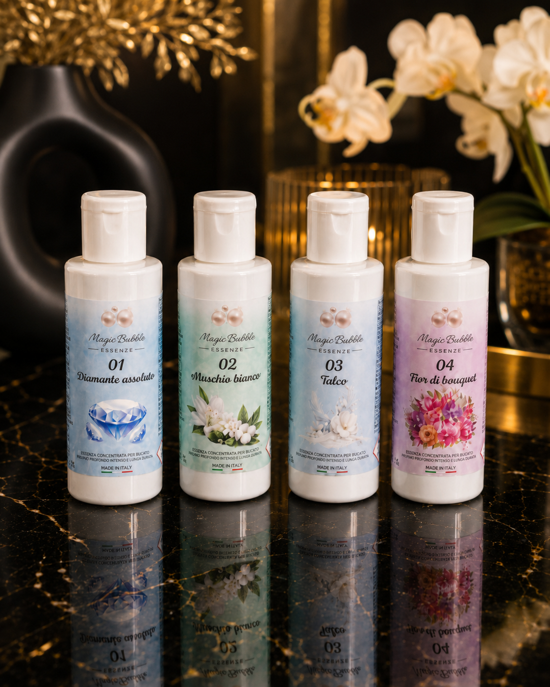 Box 4 Essenze Bucato – 4 Fragranze da 100 ml