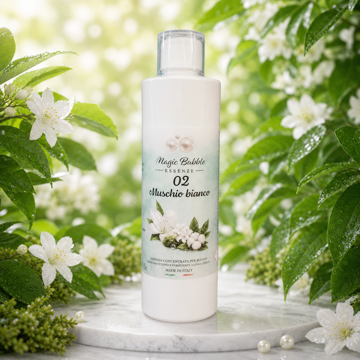 Muschio Bianco 02 – Essenza Concentrata per Bucato