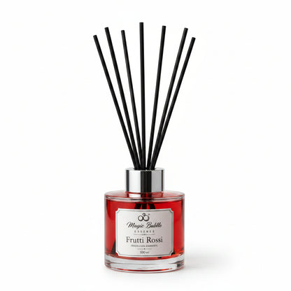 Diffusore Ambiente a Bastoncini Frutti Rossi – 100 ml