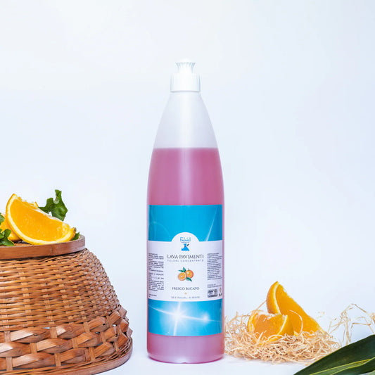 ✨ Lava Pavimenti “Fresco Bucato” – Profuma, Brilla e Non Si Risciacqua!