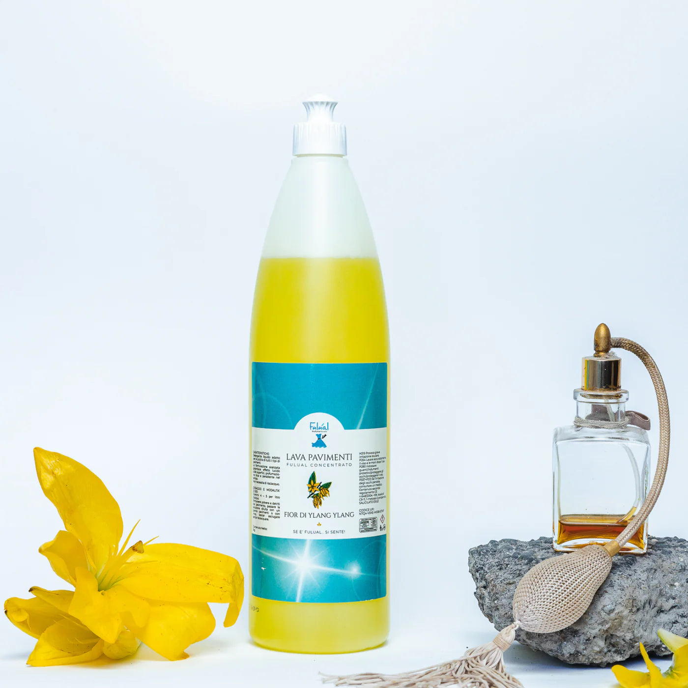 🌺 Lavapavimenti Fior di Ylang Ylang – Brillantezza & Profumo senza risciacquo